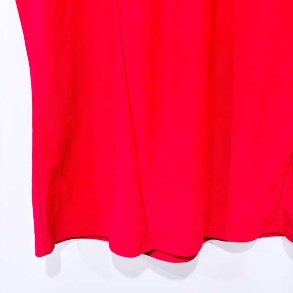 RW&CO Raspberry top with faux leather trim - Picture 4 of 7